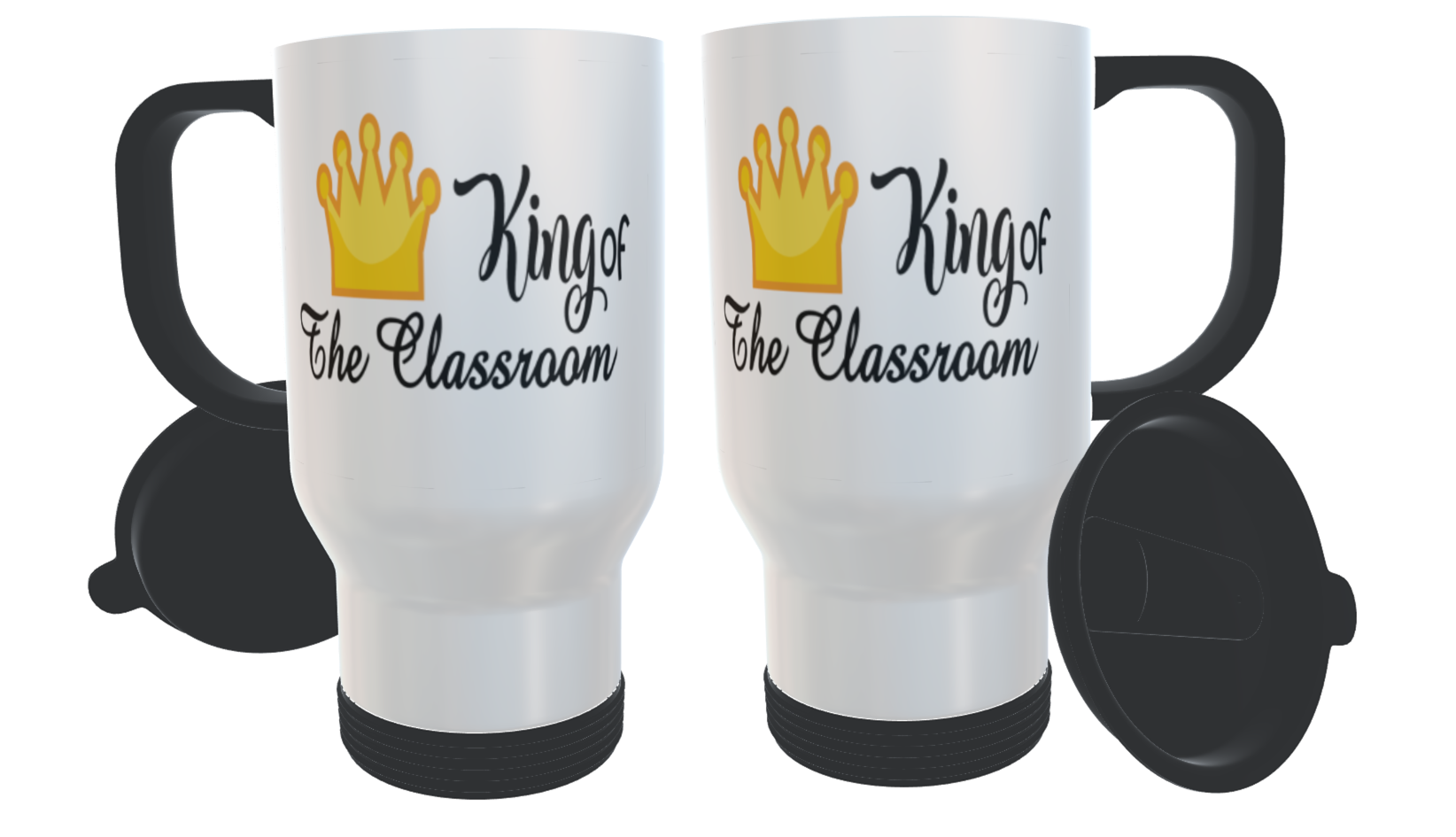 King Of The Classroom Travel Mug